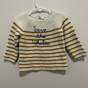 Oeuf Kids Striped Sweater